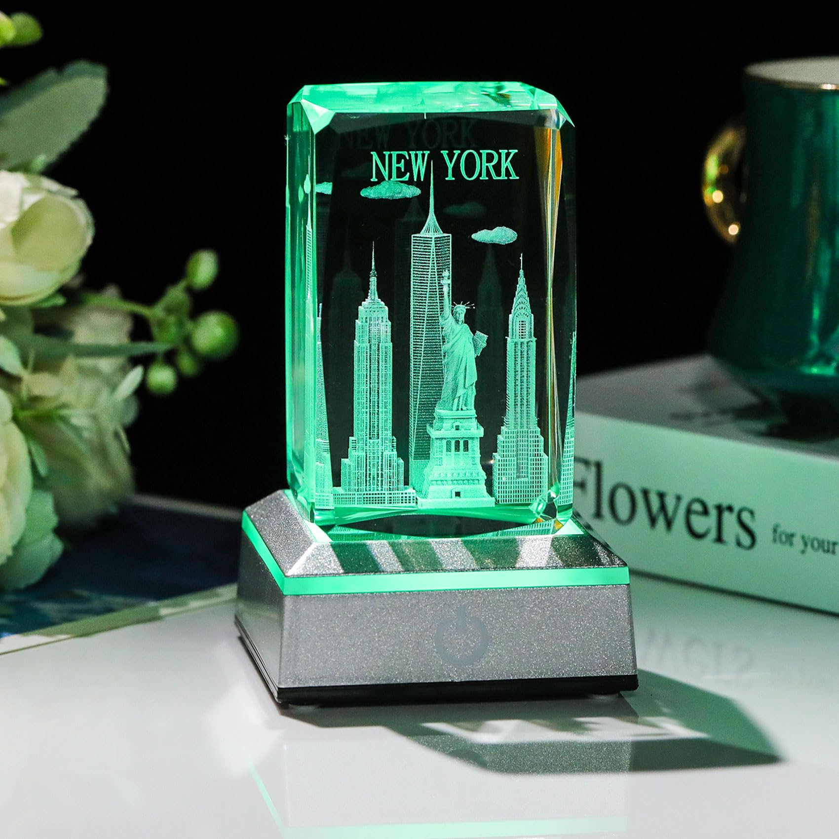 Amazon.com: Movdyka 3D Crystal Statue of Liberty Empire
